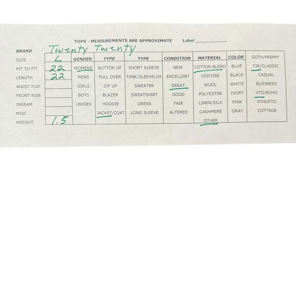 Vintage Y2K 90s Twenty Twenty Corduroy Real Rabbit Fur Beige Button Up Jacket L - Picture 7 of 7